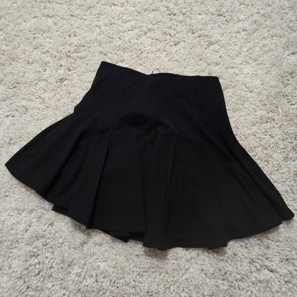 Jelenew Black Asymmetrical Cycling Skort Athletic Skirt Women’s US S UK M - Picture 3 of 5